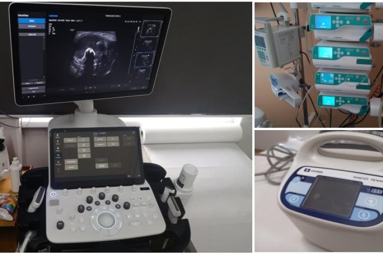Spitalul Clinic de Urgență pentru Copii din Cluj, dotat cu echipamente noi
