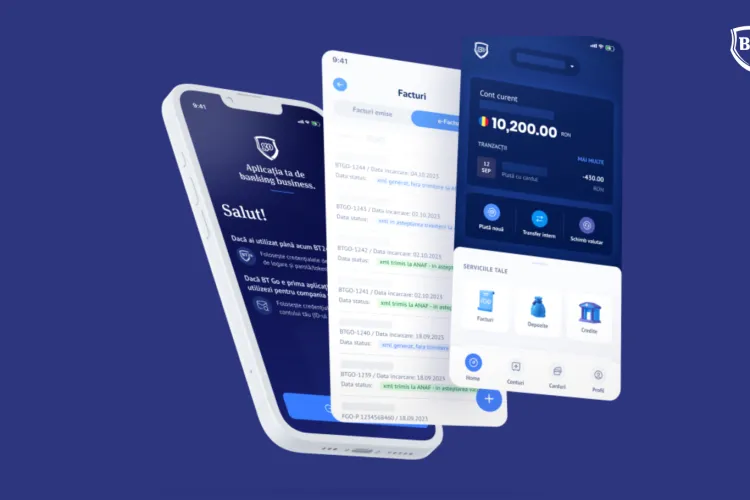 Firmele pot emite și trimite automat e-Factura către ANAF, prin BT Go 