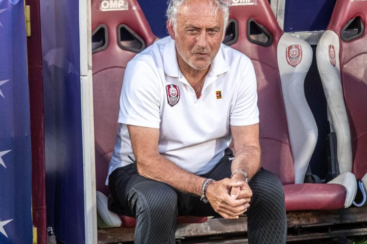 Andrea Mandorlini, comentarii dure după ce s-a vorbit despre demiterea de la CFR Cluj: „Poate le e frică de noi. N-au mai câștigat de multă vreme”