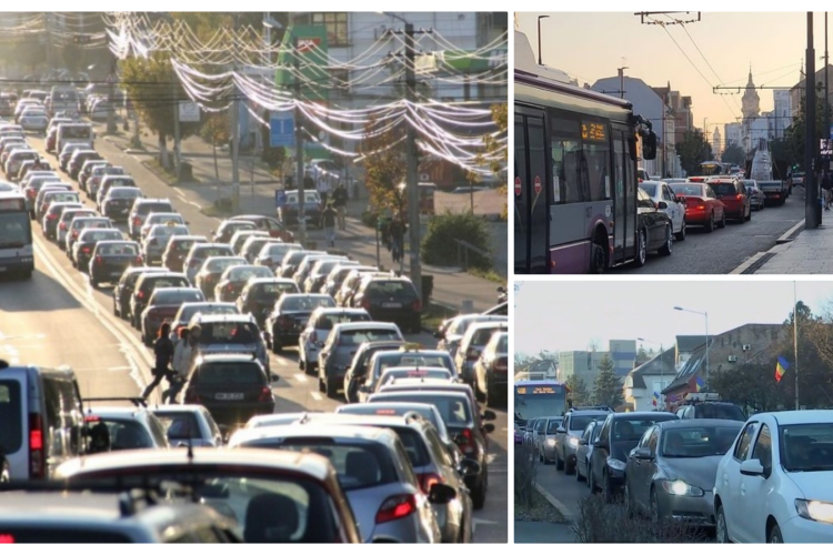 SONDAJ PNL: Aglomerația, principala problemă a Clujului! Avem un sfert de milion de mașini