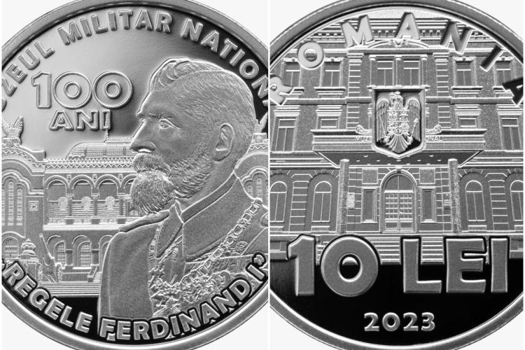 O monedă de argint cu valoarea de 10 lei va fi lansată de BNR în doar 5.000 de exemplare