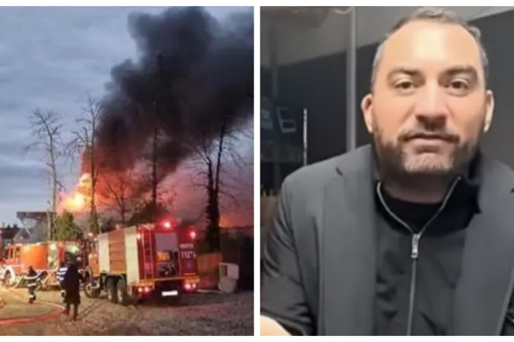 A luat foc Taverna Racilor! Incendiul a distrus localul lui Pescobar, perla grupului de restaurante