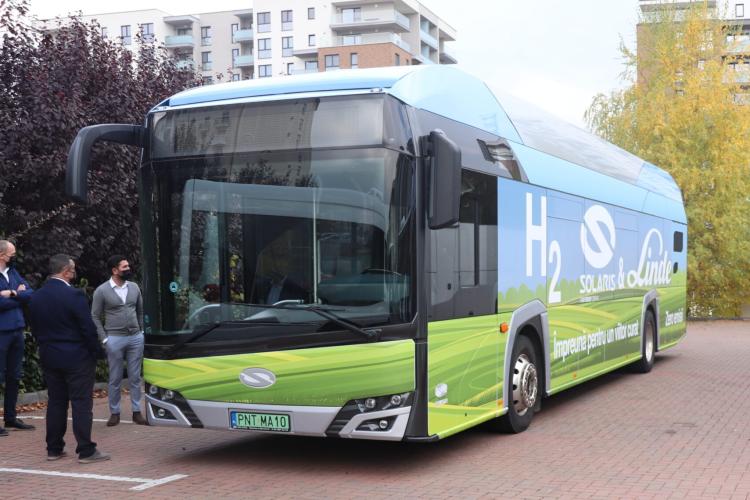 Clujul va avea autobuze pe hidrogen, unice în România
