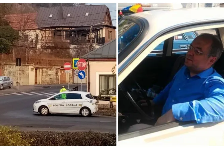 ”Boc trebuie să dispară ca primar, dacă mai vrem să deținem mașini!” - Poliția locală păzește strada Dragalina - FOTO