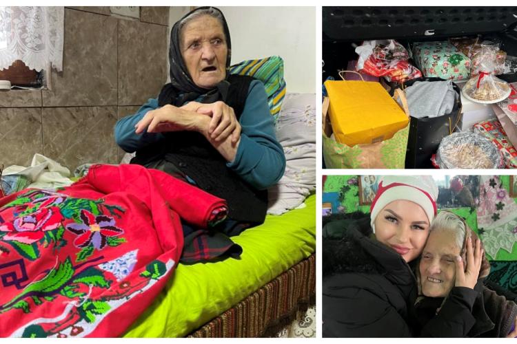 Moș Crăciun a urcat în Apuseni, la satele cu bunici dornici de colindători: ”Ne roagă să mai mergem cat îi mai aflăm în viață” - VIDEO