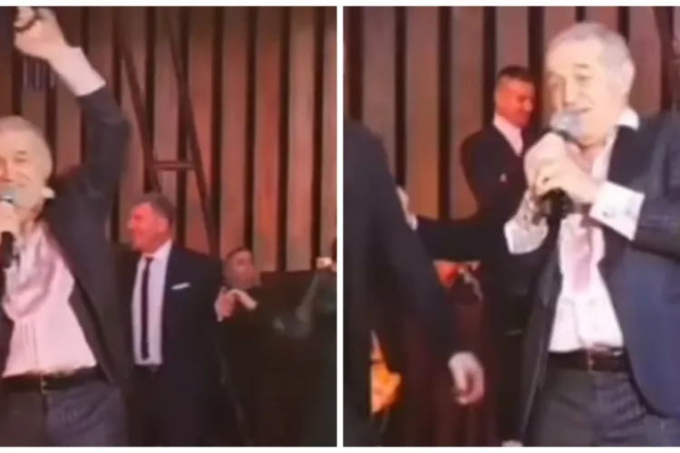 Scene incendiare surprinse la cununia lui Ianis Hagi. Gigi Becali s-a dezlănțuit pe ringul de dans - VIDEO 