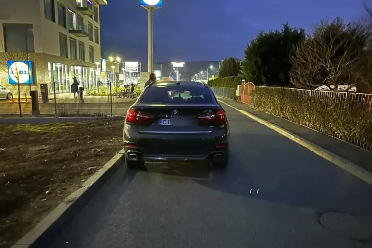 Parcare de cocalar la Lidl, în Mănăștur: ”Sunt curios dacă în altă țară ar fi parcat la fel” - FOTO