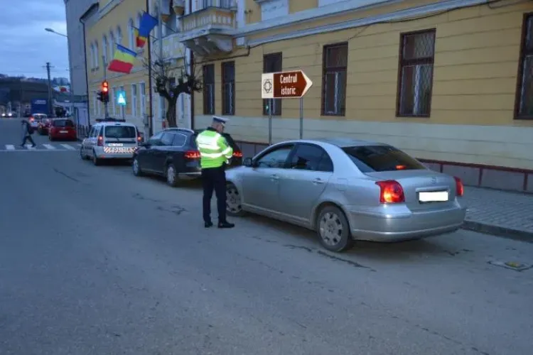 Polițiștii clujeni au dat amenzi de 16.000 de lei în doar două ore. Cinci șoferi au rămas fără permis