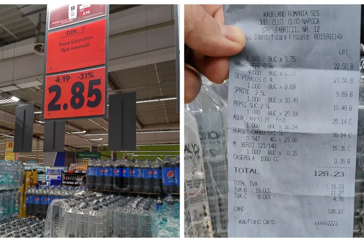 Cum sunt fraieriți clujenii la Kaufland Mărăști: ”Oamenii având încredere că se face reducerea la casa de marcat” - FOTO