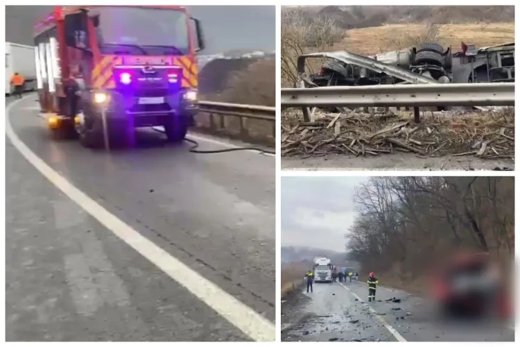 Cum s-a produs teribilul accident pe drumul Cluj-Oradea, în urma căruia doi bărbați și-au pierdut viața