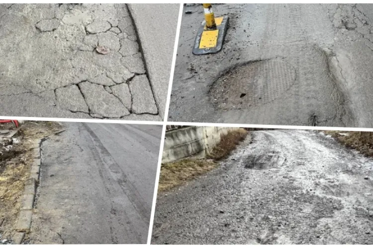 Cum arată o stradă din Grigorescu în 2024! Clujean: ,,Așa se lucrează la Cluj...de mântuială și dezordonat” - FOTO