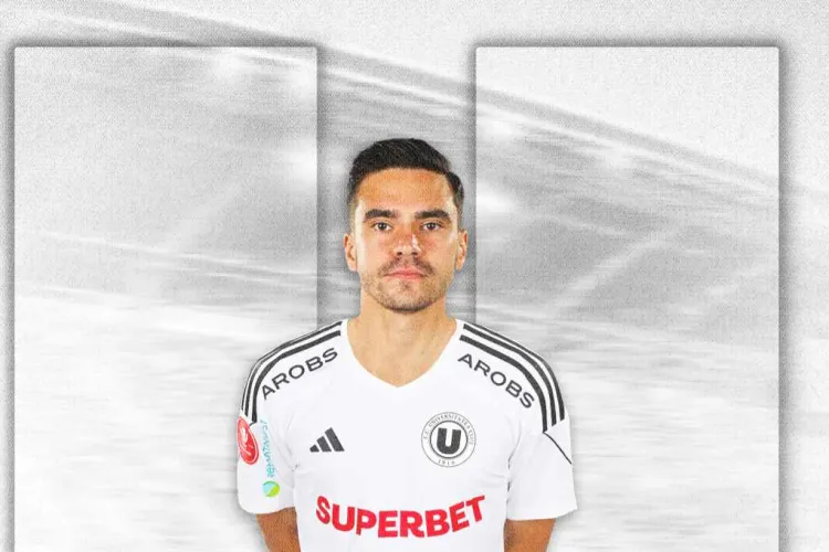 Rapid l-a cedat pe Ștefan Pănoiu, 21 de ani, lui U Cluj! Mijlocașul vine sub formă de împrumut la „studenți”