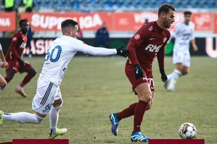 FC Botoșani - CFR Cluj 1-0. Ultima clasată îngenunchează CFR-ul lui Mandorlini!