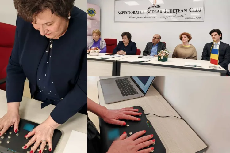 Un aparat le citește în palmă elevilor din Cluj, pentru a le spune ce trebuie să facă în viitor