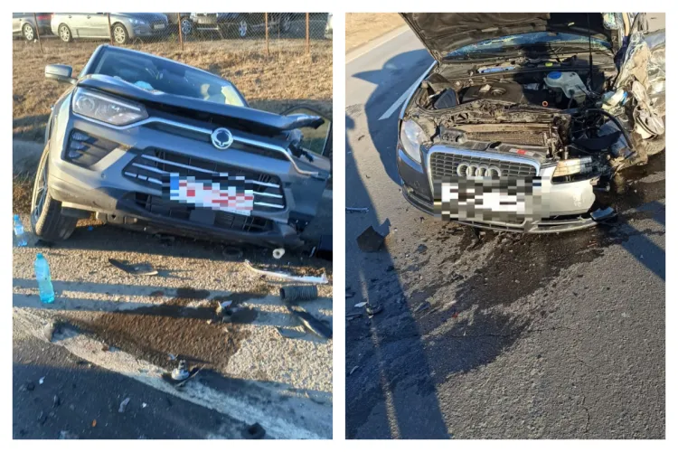 Accident pe Bulevardul Muncii din Cluj-Napoca! O femeie și un bărbat necesită îngrijiri medicale - FOTO