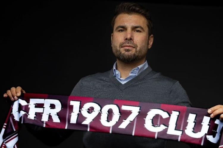 Adrian Mutu este noul antrenor al CFR Cluj! Ce le-a promis ,,Briliantul” suporterilor echipei din Gruia