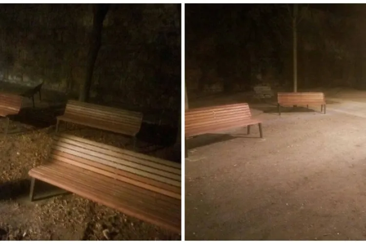 Imagine post-apocaliptică într-un ,,părculeț” din Cluj-Napoca: ,,Fără iarbă, fără verdeață?” - FOTO 