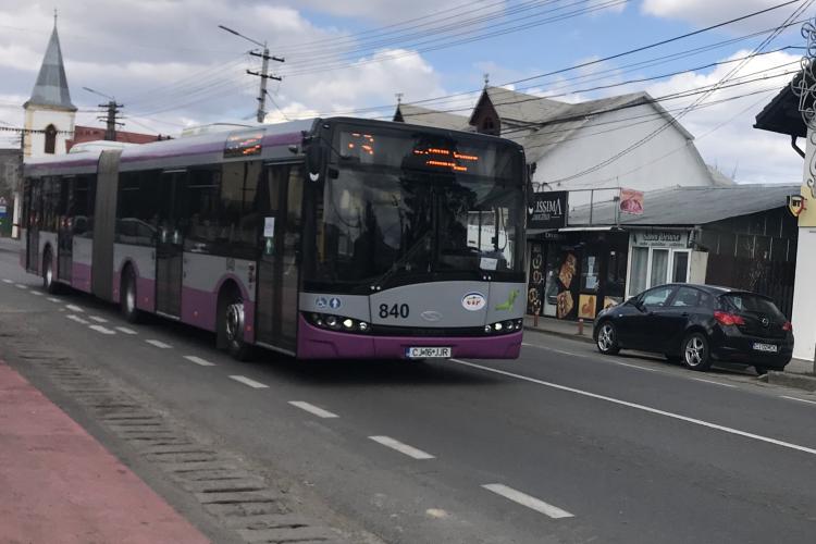 Șofer de autobuz, erou în traficul clujean, după ce a luat măsuri pentru a preveni o tragedie pe drumul Florești - Cluj 