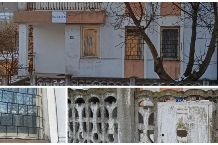 Așa arată un post de Poliție dintr-o comună din Cluj, în 2024!: ,,Condiții de ev mediu” - FOTO 