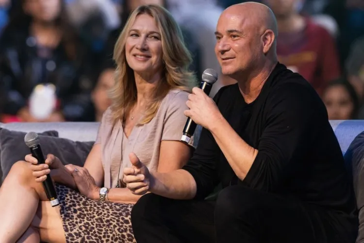Andre Agassi și Steffi Graf vin în România. Prețul biletelor la meciul demonstrativ de tenis al celor doi soți