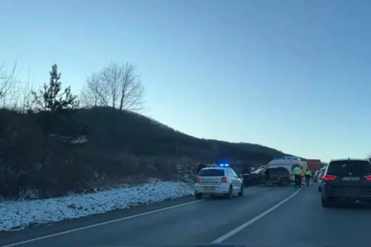 Accident tragic la ieșire din Gilău! Un bărbat a decedat - VIDEO