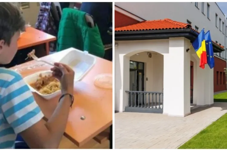 Masa caldă, mărul discordiei într-o școală din Cluj-Napoca! Mămică: ”Mâncarea nu este bine gătită, este urât mirositoare/Bani aruncați pe apa sâmbetei”