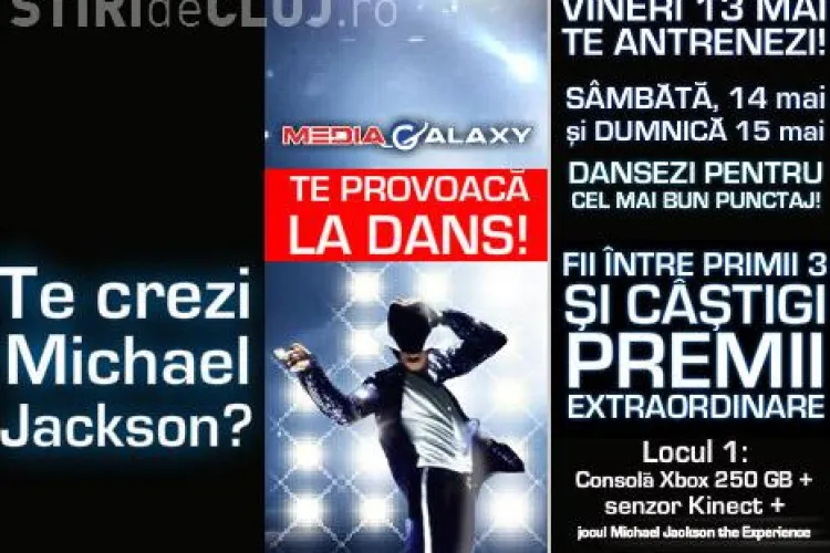 Concurs de dans virtual pe muzica lui Michael Jackson la Polus Center! Puteti castiga o consola Xbox! (P)