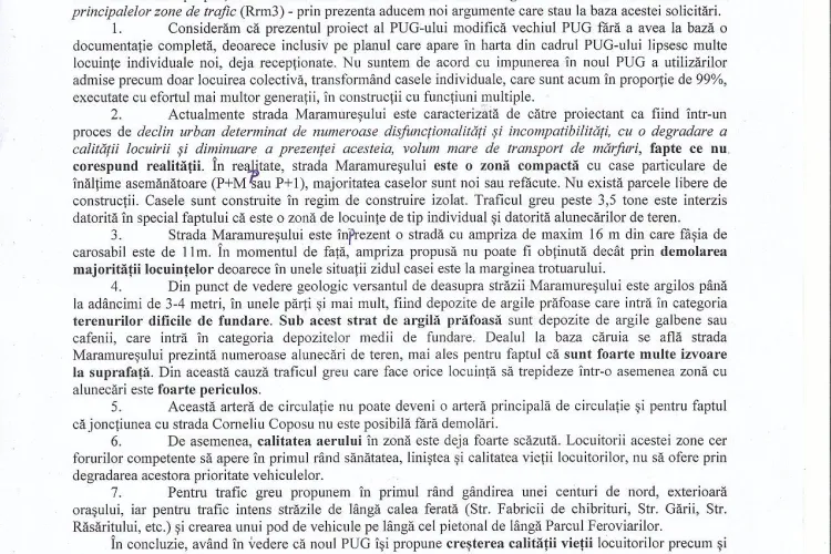 Locuitorii de pe strada Maramuresului din Cluj-Napoca protesteaza fata de modificarile aduse de noul PUG! Spun ca vor fi demolate case care nu sunt modeste