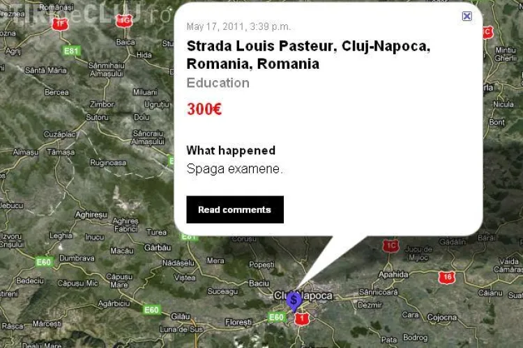 Bribespot: Spaga de 300 de euro pentru un examen la UMF Cluj! Cum comentati?