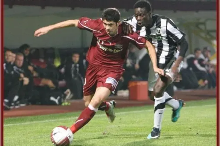 Vezi golul lui Herea! Universitatea Cluj-Rapid 0-1 - VIDEO