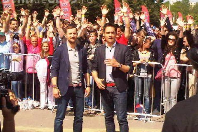 Preselectie X Factor la Cluj! Dani Otil: "E fain! A venit multa lume" - VIDEO
