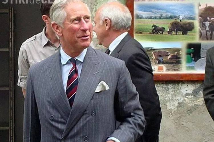 Printul Charles a dat la coasa in satul Delnita