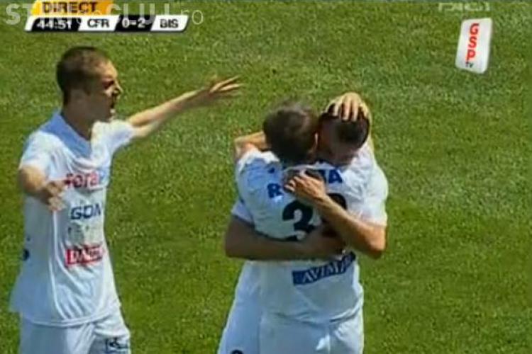 Gol Alexandru Tudose! CFR Cluj - Gloria Bistrita 0-2 VIDEO