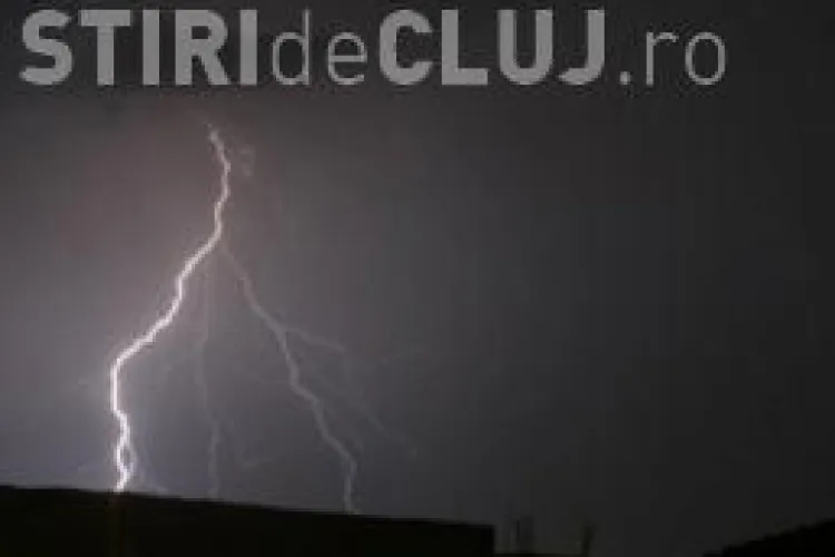 Barbat lovit de trasnet in comuna Ceanu Mare!