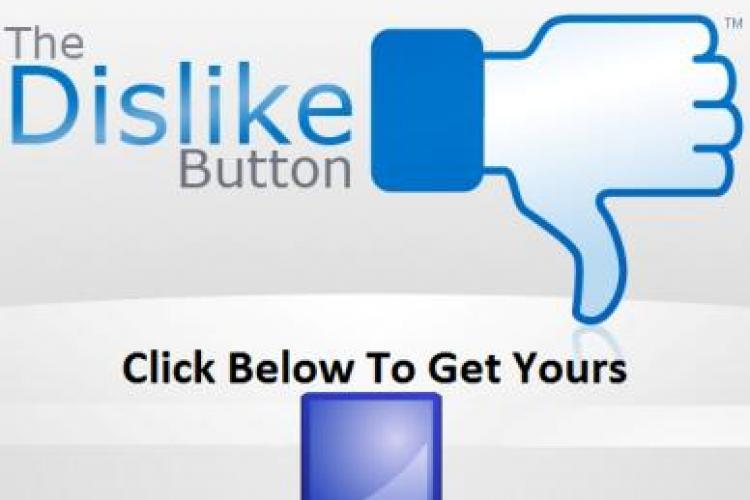 Inselatorie pe Facebook cu butonul "dislike"!