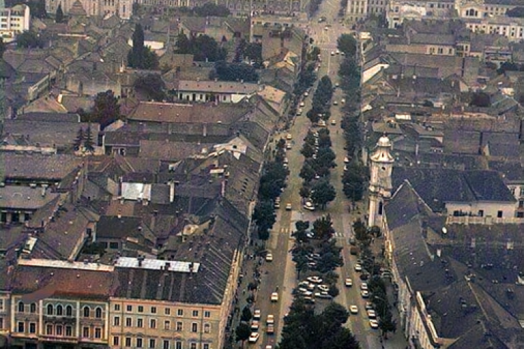 Bulevardul Eroilor din Cluj-Napoca așa cum puțin și-l mai aduc aminte - FOTO