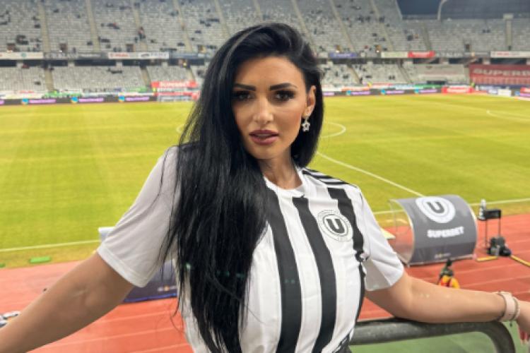Ea a atras toate privirile la meciul U Cluj – FCSB și a dat verdictul partidei de pe Cluj Arena: „Îmi place. Are suflet” - FOTO