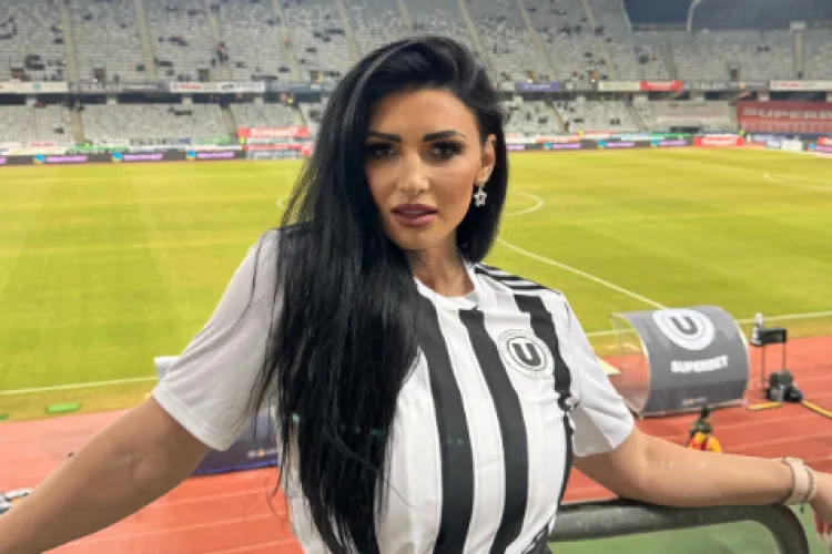 Ea a atras toate privirile la meciul U Cluj – FCSB și a dat verdictul partidei de pe Cluj Arena: „Îmi place. Are suflet” - FOTO