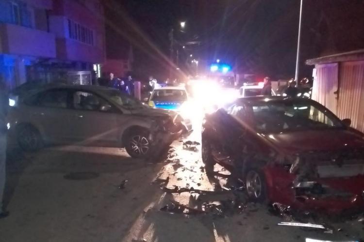 Accident grav pe strada Cetății din localitatea Florești - FOTO