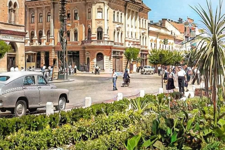 ”Cine recunoaște zona din Cluj?” Pare a fi ceva oraș francez de pe coastă, plin cu verdeață și plante superbe