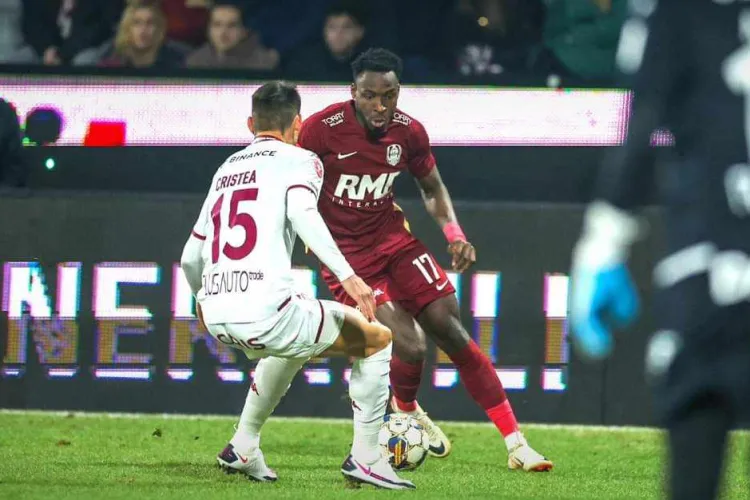 CFR Cluj - Rapid București 0-1. Spectacol în Gruia! Trupa lui Mutu a pierdut derby-ul vișiniu 