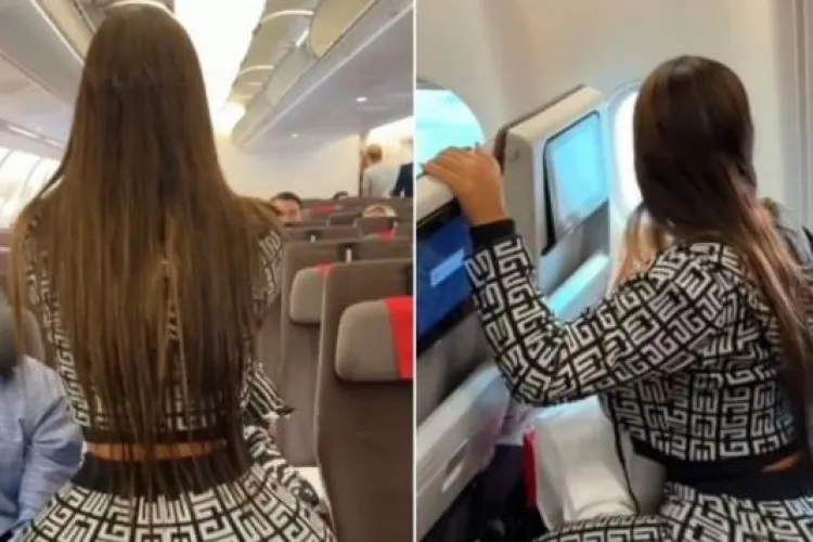 Un fotomodel cere scaune mai mari în avioane: Nu vreau să plătesc două locuri. Daţi-mi o altă soluţie!
