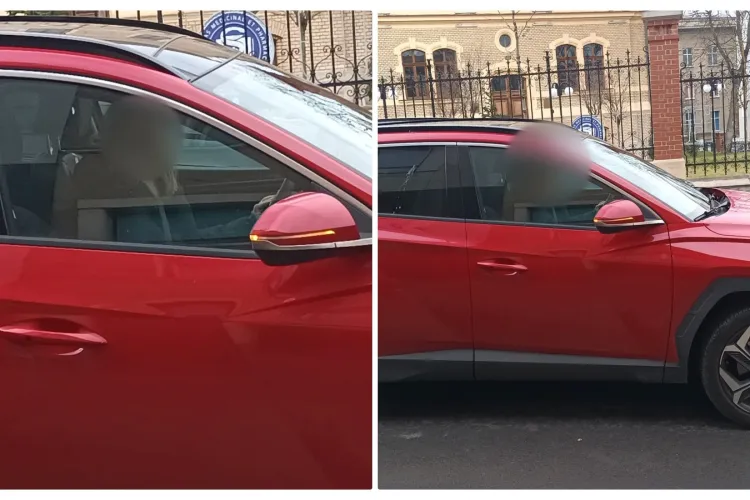 Comportament de mahala la Cluj! ”Aveți grijă la zăluduca asta de fată că vă lovește de pe trotuar!” - VIDEO