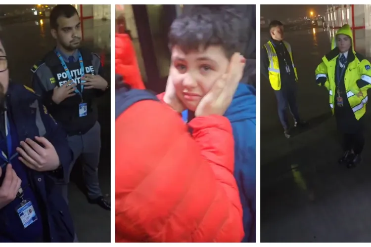 Scandal monstru pe Aeroportul Cluj! O familie cu un copil a fost debarcată de poliție, din cauza unui bagaj. Oare cine are dreptate? - VIDEO