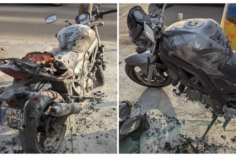 Avem un stat foarte slab! Bărbatul care a vandalizat 30 de mașini în Cluj și a dat foc unei motociclete fusese eliberat recent - FOTO