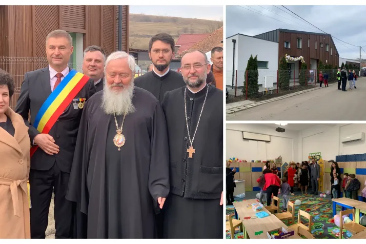 Comuna Jucu a inaugurat o nouă grădiniță și creșă cu program prelungit! Zona este tot mai atractivă pentru familiile tinere - VIDEO