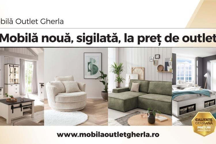 Stil german, prețuri românești: Mobilă Outlet Gherla aduce pe piața din România mobilă nouă, de calitate, la prețuri excelente!