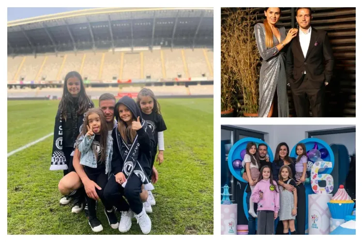 Alexandru Chipciu pus în „încurcătură”. A povestit despre rolul de tată a 4 fetițe minunate: „Ce, crezi că ești David Beckham?!”