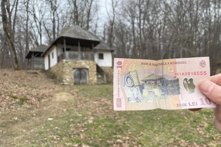 Unde se află, de fapt, CASA de pe bancnota de 10 lei. A fost vizitată de miniștri, directori de bănci și chiar un fost președinte al FC Barcelona