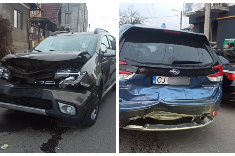 Șofer mort de beat implicat într-un accident pe strada Fabricii. Abia umbla - FOTO